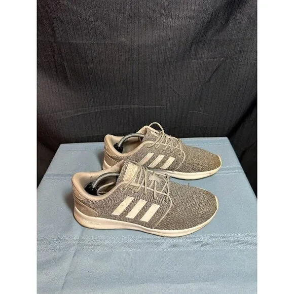 Adidas Grey and White Lace Up Low Top Sneakers 7.5US 6UK Used no box - Picture 3 of 6
